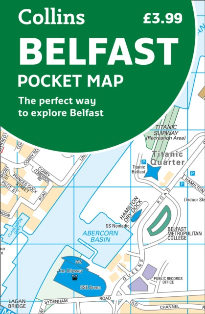 Belfast Pocket Map: The perfect way to explore Belfast