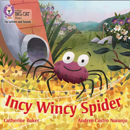 Collins Big Cat Phonics for Letters and Sounds – Incy Wincy Spider: Band 00/Lilac