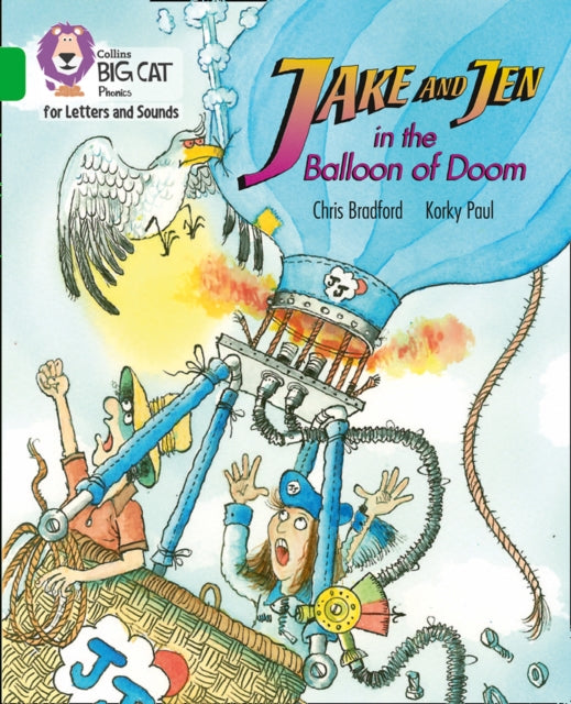 Collins Big Cat Phonics for Letters and Sounds – Jake and Jen and the Balloon of Doom: Band 05/Green