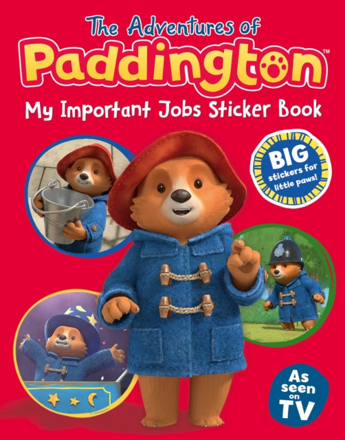 The Adventures of Paddington – My Important Jobs Sticker Book