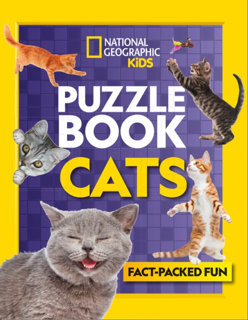 Puzzle Book Cats: Brain-tickling quizzes, sudokus, crosswords and wordsearches (National Geographic Kids)