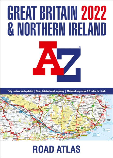 Great Britain A-Z Road Atlas 2022 (A3 Paperback)