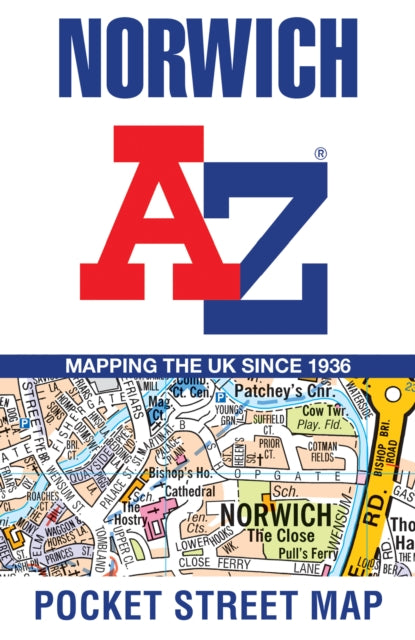 Norwich A-Z Pocket Street Map