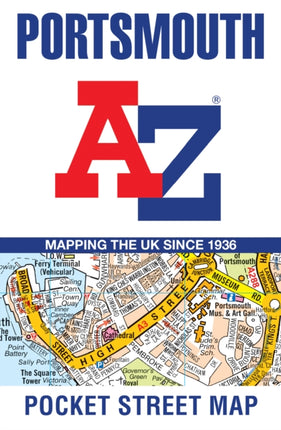 Portsmouth A-Z Pocket Street Map