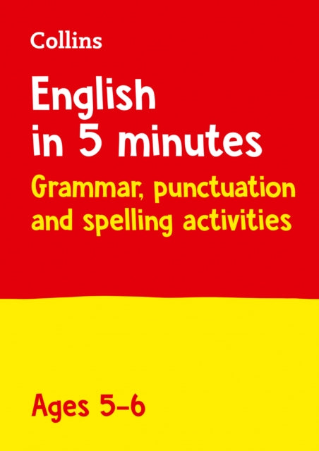 English in 5 Minutes a Day – English in 5 Minutes a Day Age 5-6: Ideal for use at home