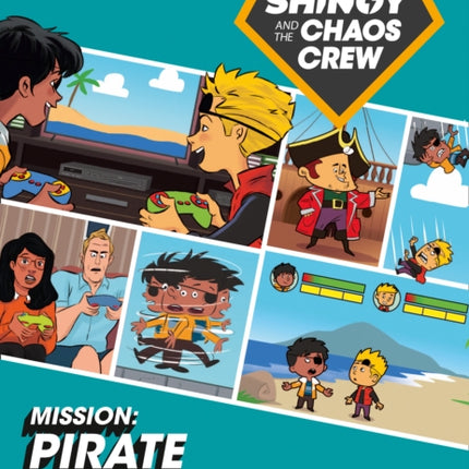 Shinoy and the Chaos Crew Mission: Pirate Puzzle: Band 10/White (Collins Big Cat)