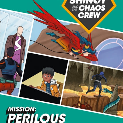 Shinoy and the Chaos Crew Mission: Perilous Portal: Band 11/Lime (Collins Big Cat)