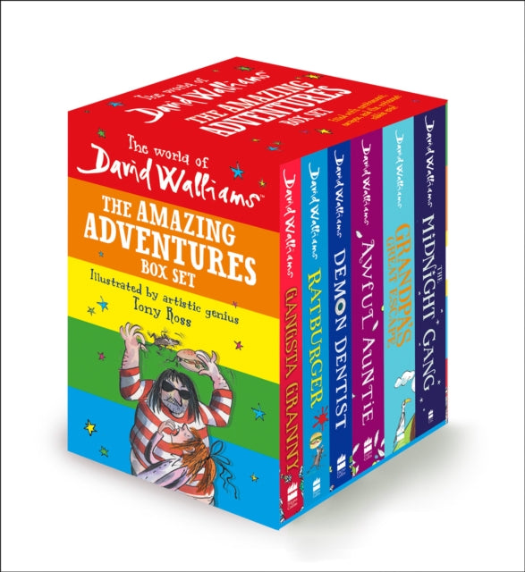 The World of David Walliams The Amazing Adventures Box Set