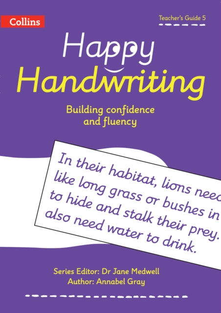 Happy Handwriting – Teacher's Guide 5