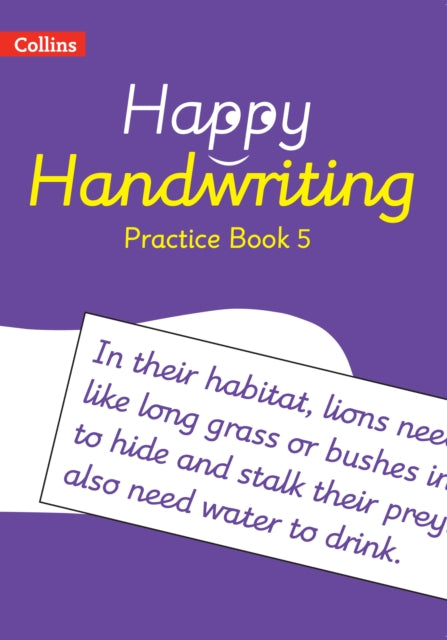 Happy Handwriting – Practice Book 5