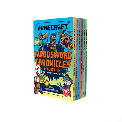 Minecraft Woodsword Chronicles 6 Book Slipcase