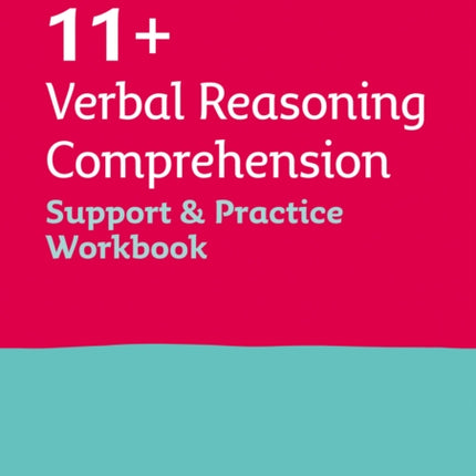 Collins 11+ – 11+ Verbal Reasoning Comprehension Support and Practice Workbook: For the 2024 CEM Tests