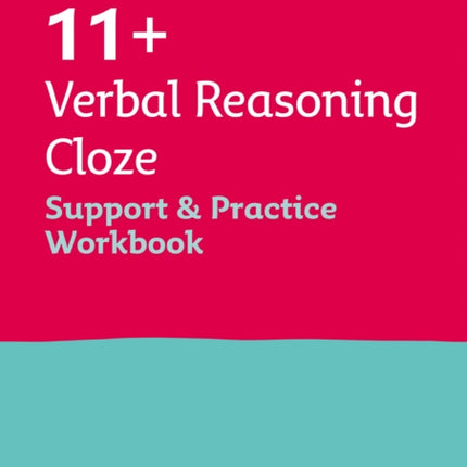 Collins 11+ – 11+ Verbal Reasoning Cloze Support and Practice Workbook: For the CEM 2024 tests