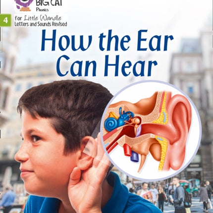 How the Ear Can Hear: Phase 4 Set 1 (Big Cat Phonics for Little Wandle Letters and Sounds Revised)