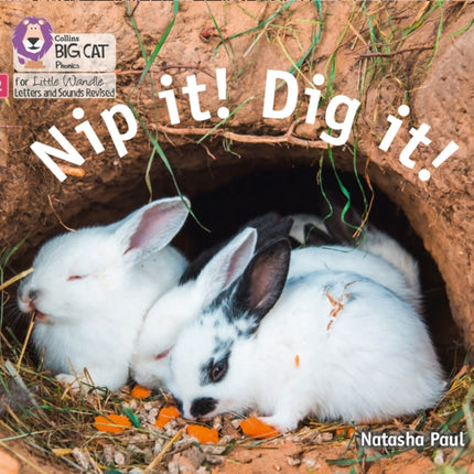 Nip it! Dig it!: Phase 2 Set 3 (Big Cat Phonics for Little Wandle Letters and Sounds Revised)