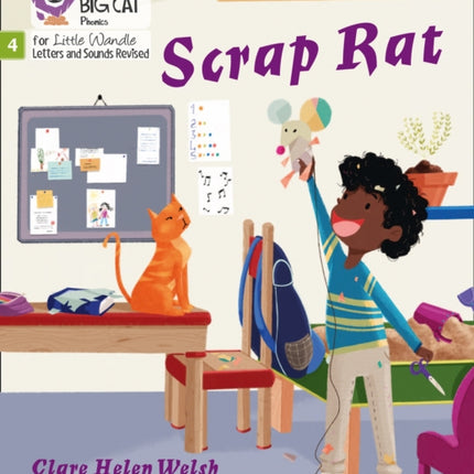 Scrap Rat: Phase 4 Set 1 (Big Cat Phonics for Little Wandle Letters and Sounds Revised)