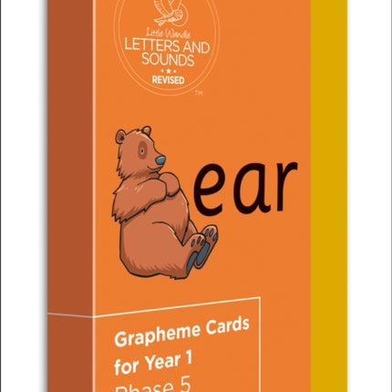 Grapheme Cards for Year 1: Phase 5 (Big Cat Phonics for Little Wandle Letters and Sounds Revised)