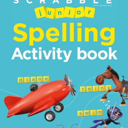 SCRABBLE™ Junior Spelling Activity Book Age 7-8