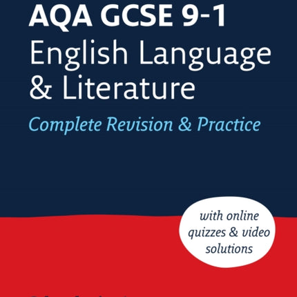 AQA GCSE 9-1 English Language and Literature Complete Revision & Practice: Ideal for the 2024 and 2025 exams (Collins GCSE Grade 9-1 Revision)