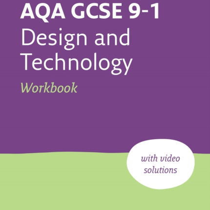 AQA GCSE 9-1 Design & Technology Workbook: Ideal for the 2024 and 2025 exams (Collins GCSE Grade 9-1 Revision)