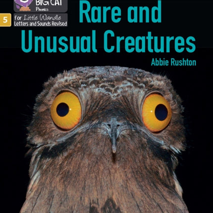 Rare and Unusual Creatures: Phase 5 Set 5 Stretch and challenge (Big Cat Phonics for Little Wandle Letters and Sounds Revised)