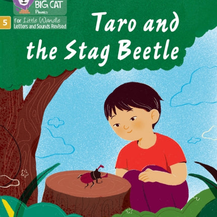 Taro and the Stag Beetle: Phase 5 Set 5 Stretch and challenge (Big Cat Phonics for Little Wandle Letters and Sounds Revised)