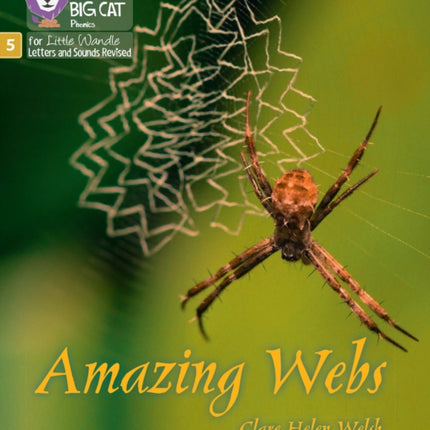 Amazing Webs: Phase 5 Set 2 (Big Cat Phonics for Little Wandle Letters and Sounds Revised)