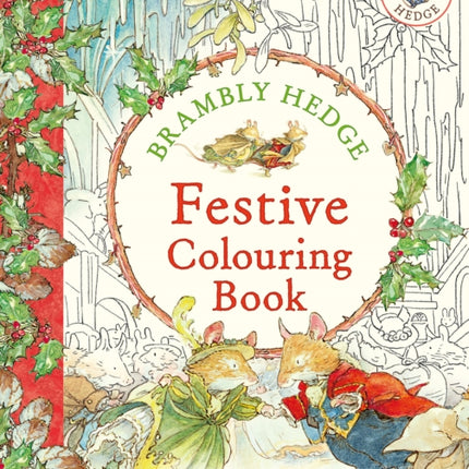 Brambly Hedge Festive Colouring Book