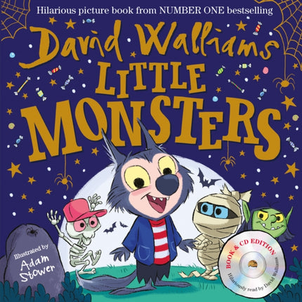 Little Monsters Book  CD A funny illustrated childrens picture book from numberone bestselling author David Walliams  perfect for Halloween