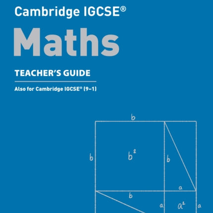 Cambridge IGCSE™ Maths Teacher’s Guide (Collins Cambridge IGCSE™)