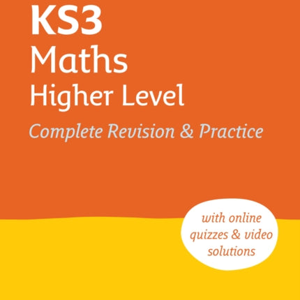 KS3 Maths Higher Level All-in-One Complete Revision and Practice: Ideal for Years 7, 8 and 9 (Collins KS3 Revision)