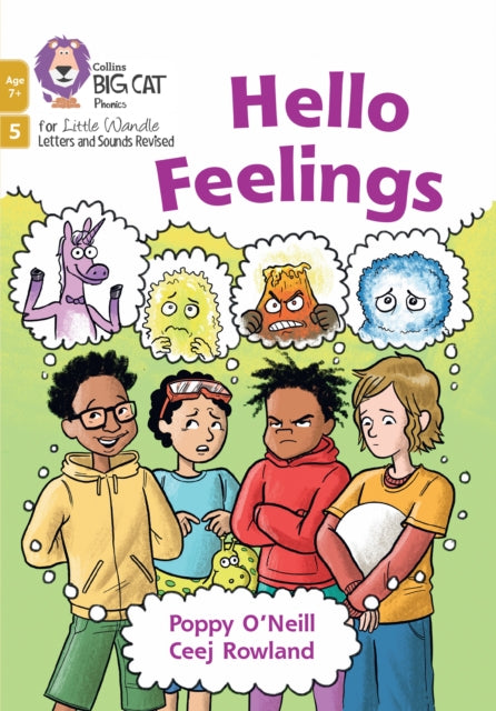 Big Cat Phonics for Little Wandle Letters and Sounds Revised – Age 7+ – Hello Feelings: Phase 5 Set 3