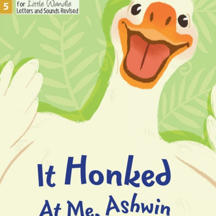 Big Cat Phonics for Little Wandle Letters and Sounds Revised – Age 7+ – It Honked at Me, Ashwin: Phase 5 Set 4