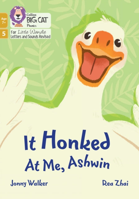 Big Cat Phonics for Little Wandle Letters and Sounds Revised – Age 7+ – It Honked at Me, Ashwin: Phase 5 Set 4