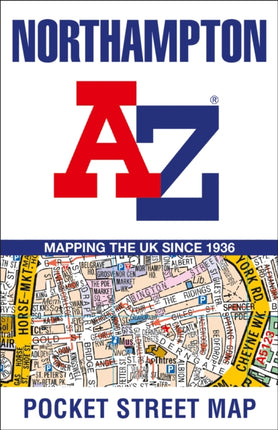 Northampton A-Z Pocket Street Map