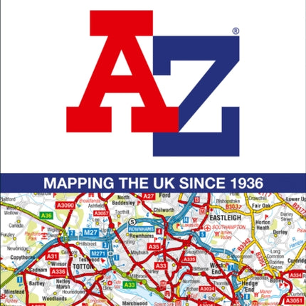 Southern England A-Z Road Atlas