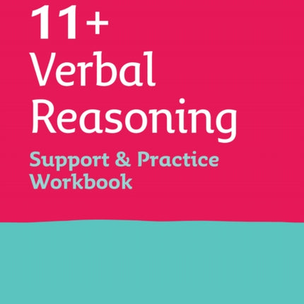 Collins 11+ – 11+ Verbal Reasoning Support and Practice Workbook: For the GL Assessment 2024 tests