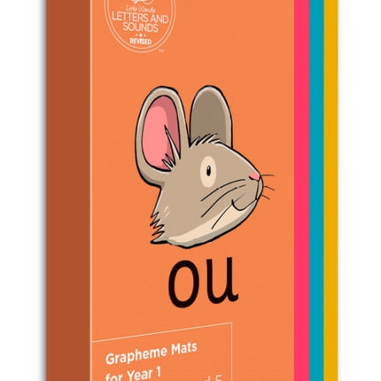 Grapheme Mats for Year 1 (pack of 10): Phases 2, 3 and 5 (Big Cat Phonics for Little Wandle Letters and Sounds Revised)