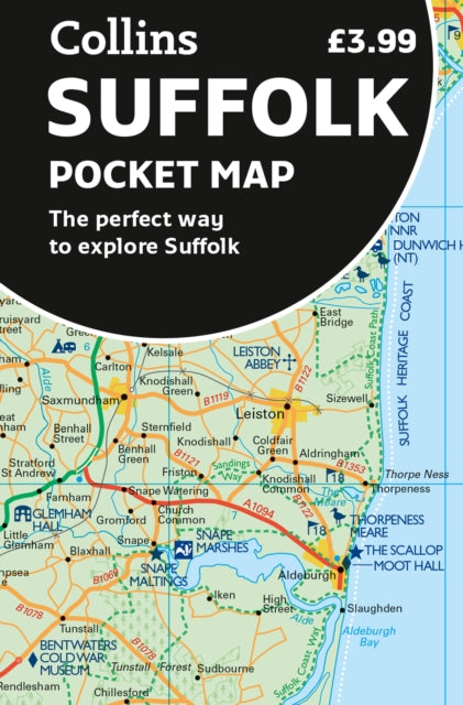 Suffolk Pocket Map: The perfect way to explore the Suffolk