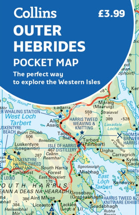 Outer Hebrides Pocket Map: The perfect way to explore the Western Isles