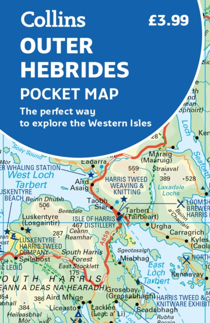 Outer Hebrides Pocket Map: The perfect way to explore the Western Isles