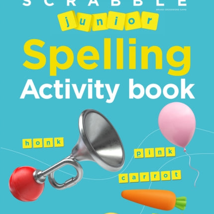 SCRABBLE™ Junior Spelling Activity book Age 5-6