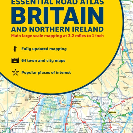 2024 Collins Essential Road Atlas Britain and Northern Ireland: A4 Spiral (Collins Road Atlas)