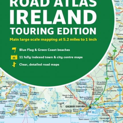 Road Atlas Ireland: Touring edition A4 Paperback (Collins Road Atlas)