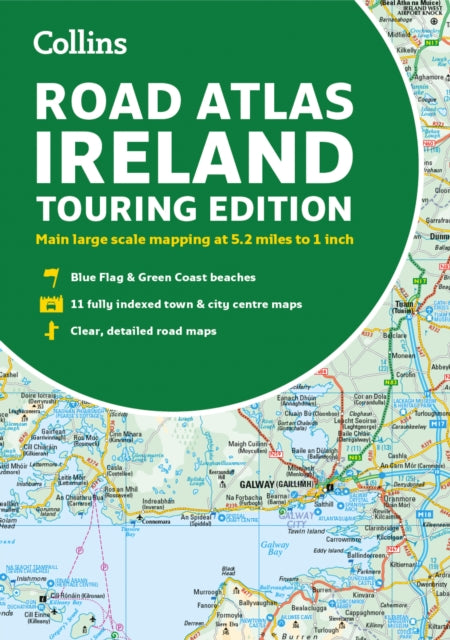 Road Atlas Ireland: Touring edition A4 Paperback (Collins Road Atlas)