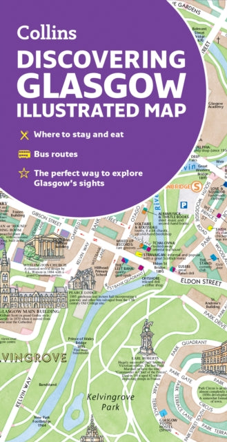 Discovering Glasgow Illustrated Map: Ideal for exploring