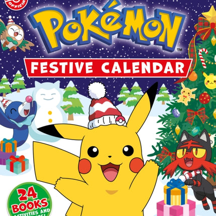 Pokemon: Festive Calendar: A festive collection of 24 books, activities and surprises!