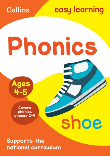 Phonics Ages 4-5: Ideal for home learning (Collins Easy Learning Preschool)