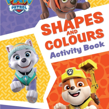 PAW Patrol Shapes and Colours Activity Book