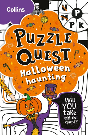 Halloween Haunting: Solve more than 100 puzzles in this adventure story for kids aged 7+ (Puzzle Quest)